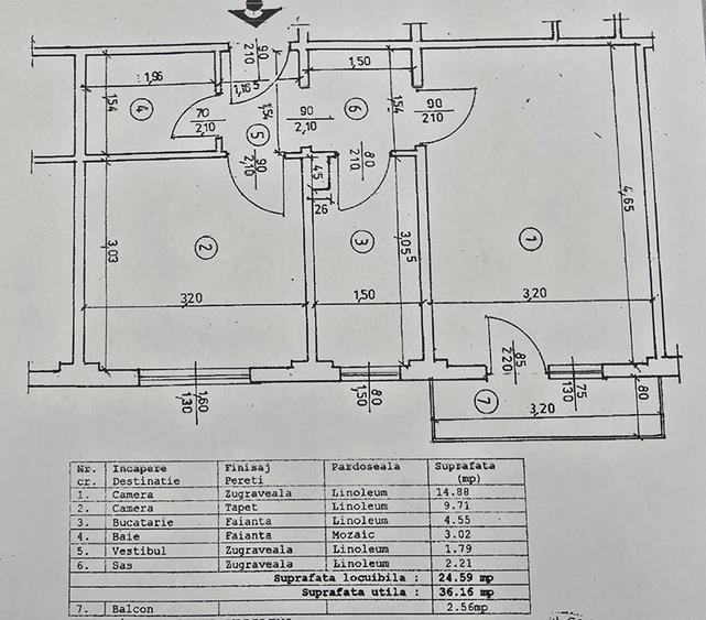 Apartament cu 2 camere decomandat în Drumul Taberei