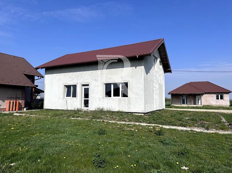 Casă individuală cu 3 camere cu Canalizare în Leș