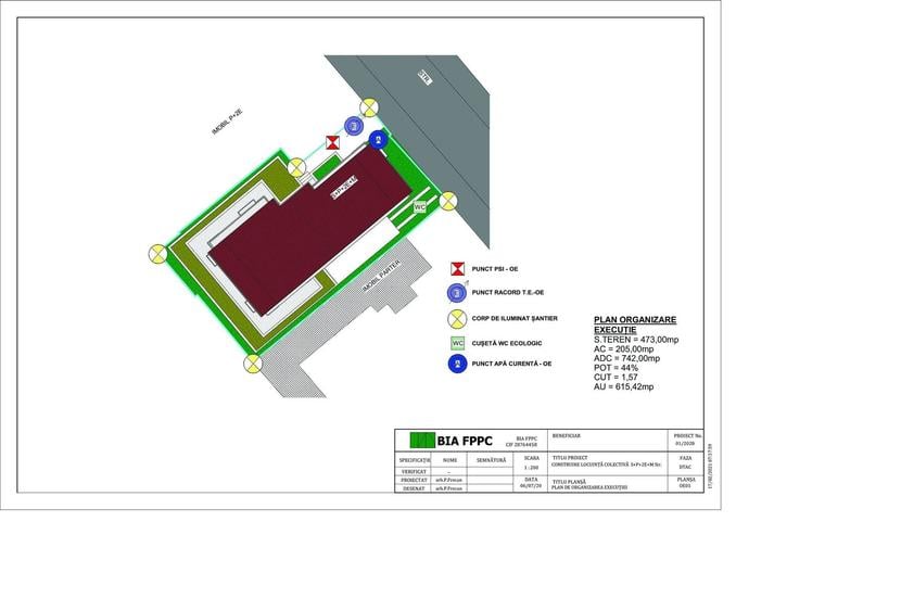 Teren cu autorizatie de construire P+2+M - zona Colentina - 5