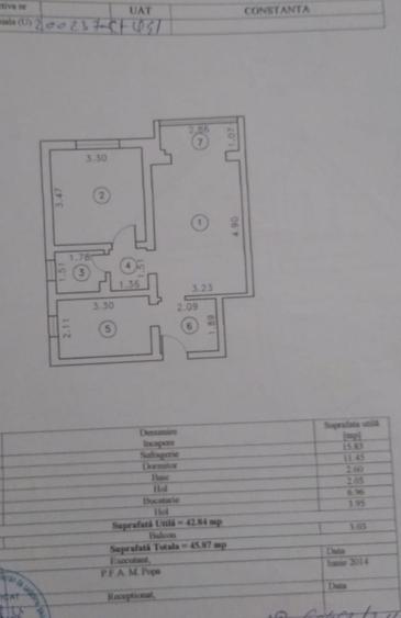 Apartament Tomis Nord, City Park Mall 2 camere - 6