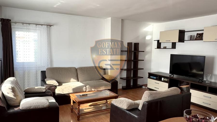Apartament cu 3 camere decomandat, mobilat în Faleza Nord
