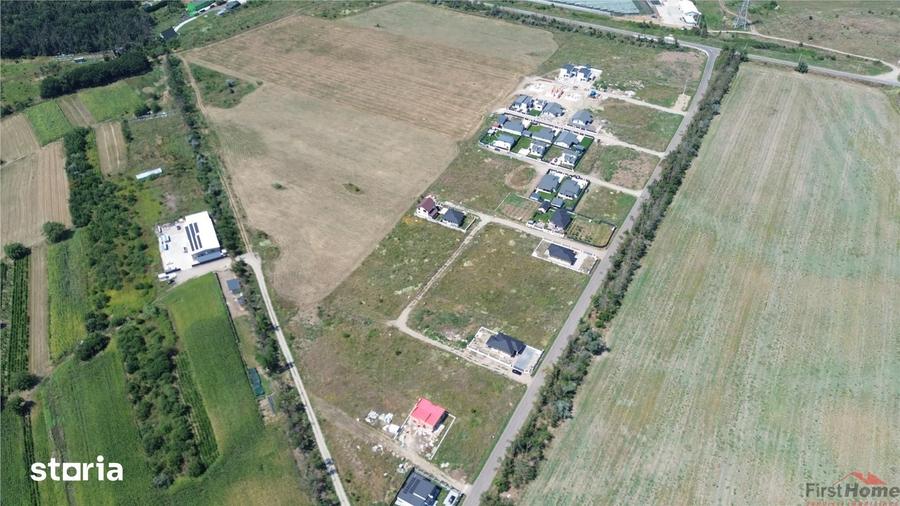 Loturi teren intravilan de vanzare in Vanatori intre 576mp - 612mp - 8
