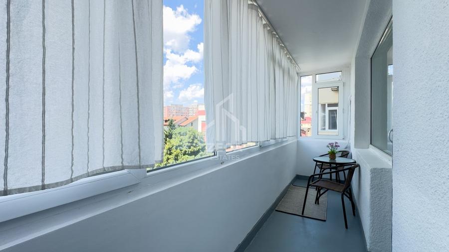 Apartament cu 2 camere decomandat, mobilat în Giurgiului