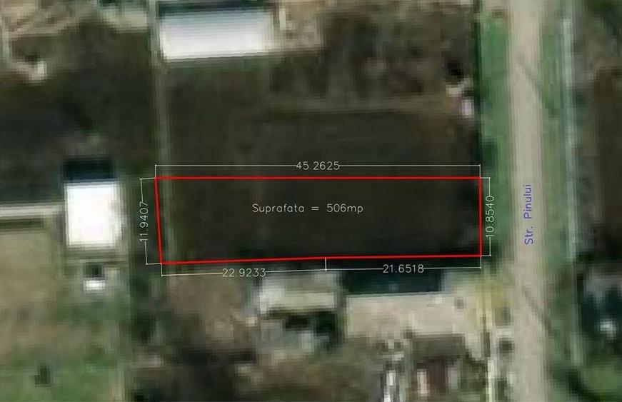 Teren de 506 mp, în Cobadin