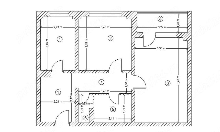 Vânzare Apartament 2 camere în Gorjului - 10