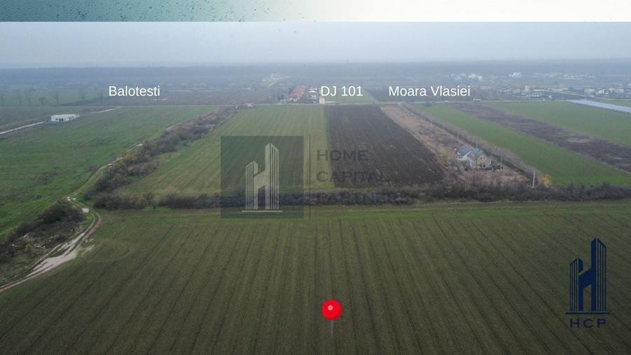 Teren agricol extravilan de 10000 mp, în Căciulați