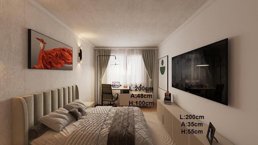 Apartament cu 3 camere în Titan
