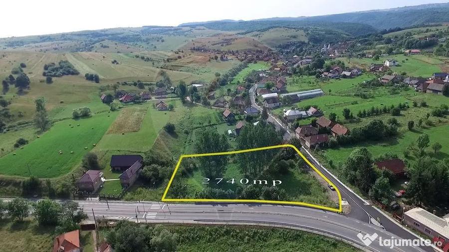 Teren 2,740mp Paniceni / Strada Principala - 1