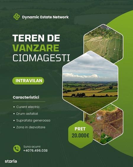 Spațiu comercial, în Ciomăgești