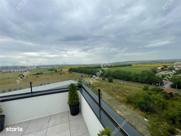 Penthouse cu 2 camere terasa si loc de parcare Calea Surii Mici Sibiu - 6