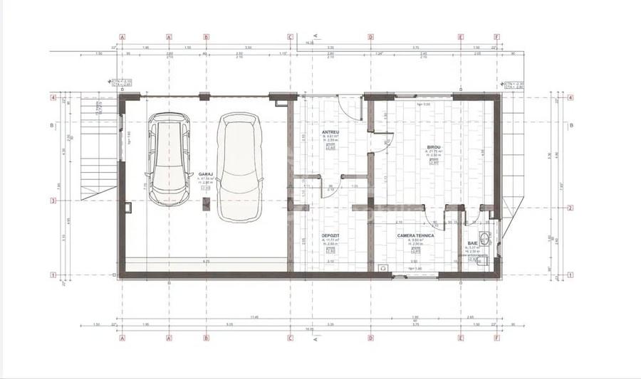 Casă individuală cu 6 camere semidecomandat cu Canalizare în Feleacu