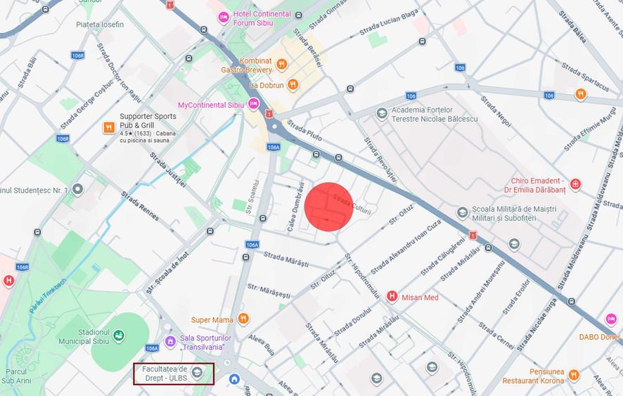 Apartament cu 2 camere decomandat în Calea Dumbrăvii