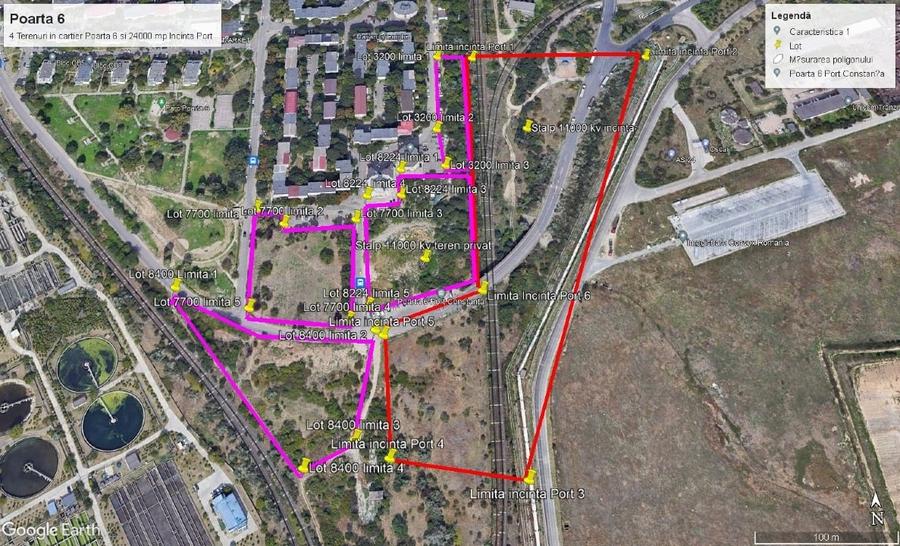 Teren Construcții intravilan de 27500 mp, în Poarta 6