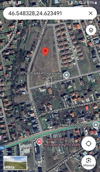 Teren de 500 mp, în Livezeni