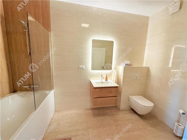 Penthouse cu 3 camere decomandat, mobilat în Mihai Viteazul