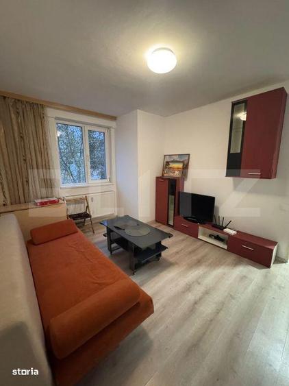Apartament cu 3 camere semidecomandat, mobilat în Giurgiului