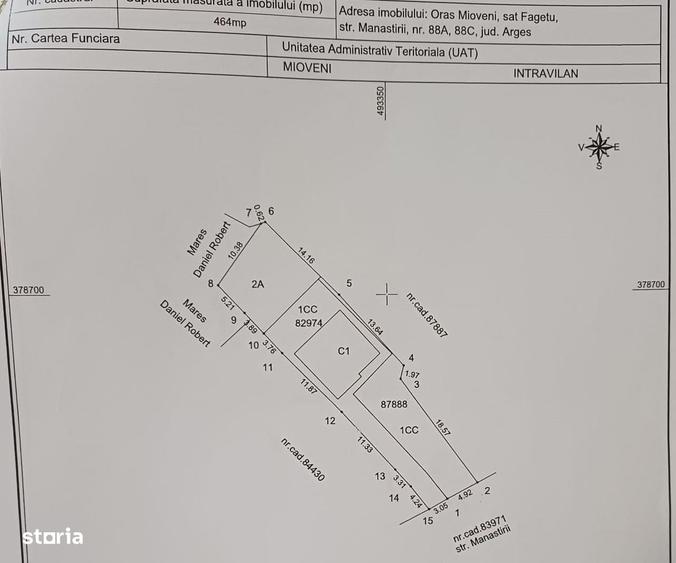 Casă cu 4 camere în Central
