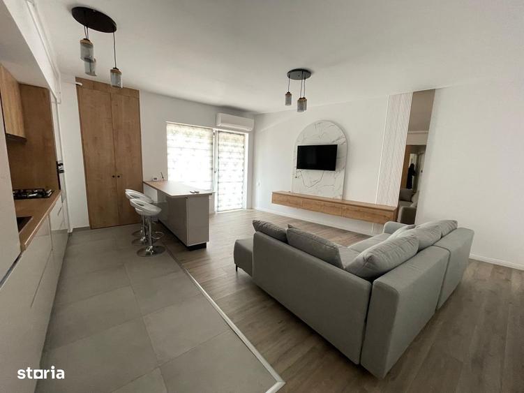 Apartament cu 2 camere decomandat, mobilat în Lacul Morii