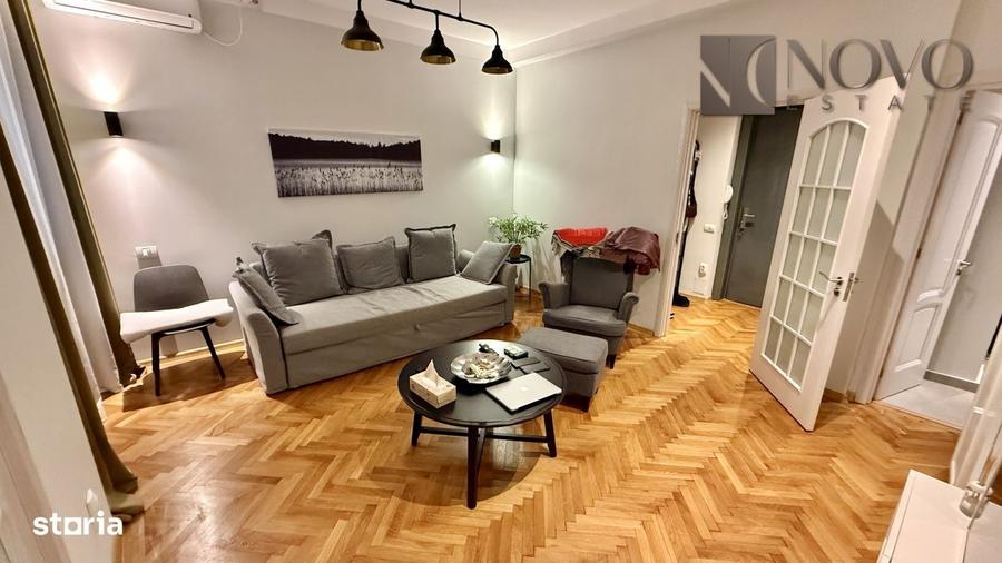 Apartament cu 2 camere semidecomandat, mobilat în Calea Victoriei