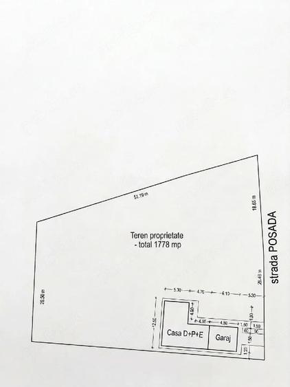 Teren Construcții intravilan de 1778 mp, în Tomis Nord