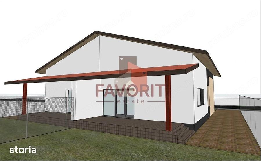 Casă cu 3 camere cu Teren 300 Mp în Săcălaz