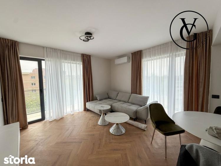 Apartament cu 3 camere semidecomandat, mobilat în Bucureștii Noi