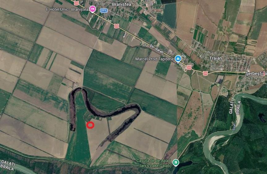 Teren agricol extravilan de 80000 mp, în Braniștea