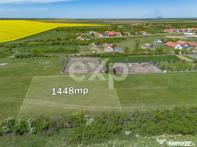 Teren de 1448 mp, în Nițchidorf