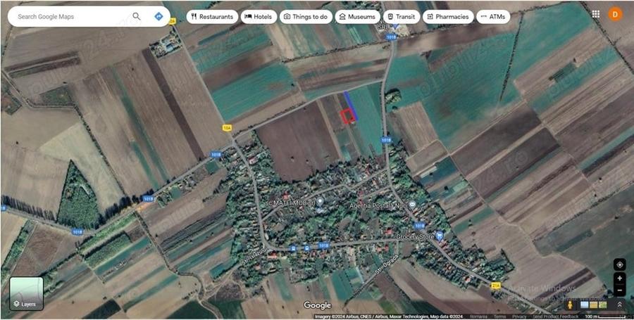 Teren de 571 mp, în Nuci