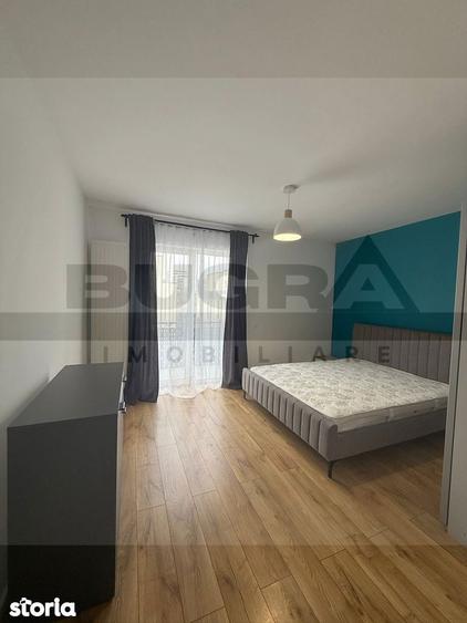 Apartament cu 2 camere decomandat, mobilat în Borhanci