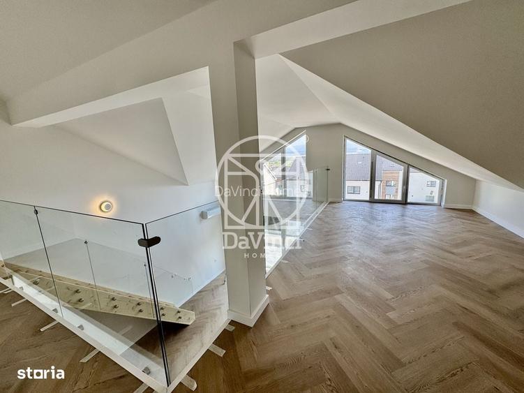 Penthouse 3 camere, intabulat, la cheie , terasa 19mp - Clasa energ. A