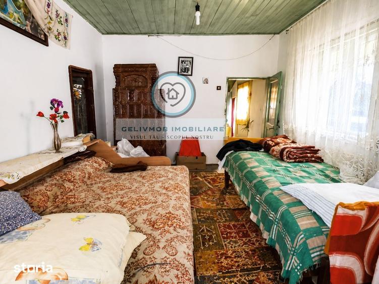 Casă cu 3 camere cu Teren 1076 Mp în Drăgănești