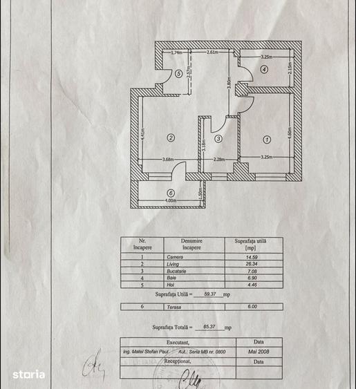 Apartament cu 2 camere decomandat în Vitan