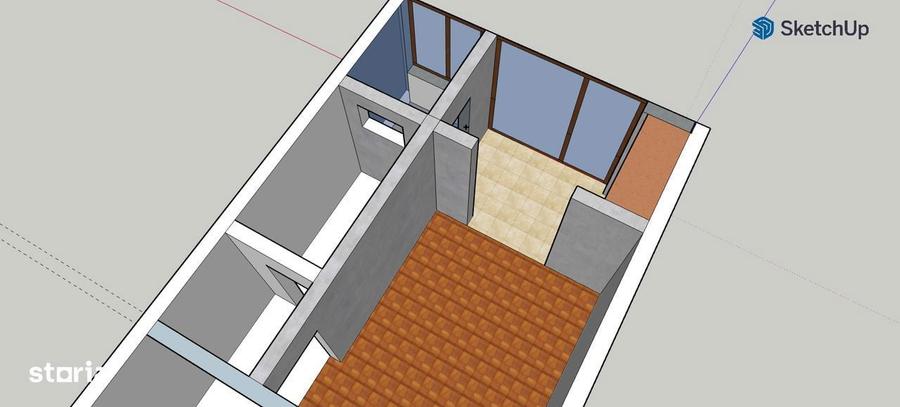Apartament 2 camere 52 mp centru Mihail Kogalniceanu, ideal renovare - 2