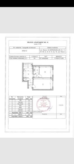Apartament cu 2 camere decomandat în Central