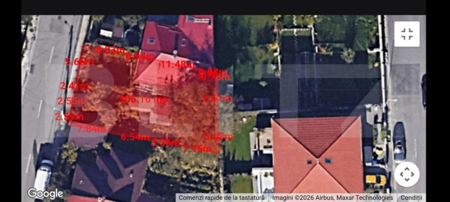 Teren de 305 mp, în Gruia