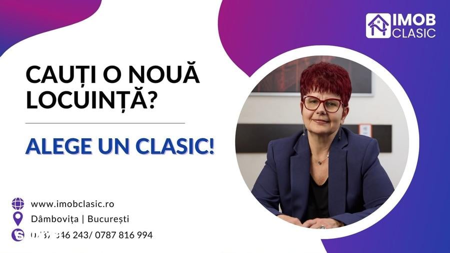 Apartament cu 3 camere decomandat în Micro 5