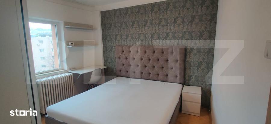 Apartament cu 3 camere, mobilat în Păcurari