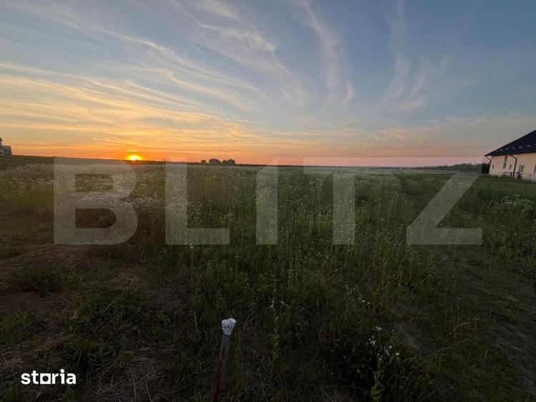Teren de 1000 mp, în Dumbrăveni