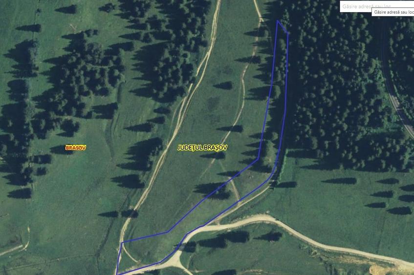 Teren intravilan de 100000 mp, în Poiana Brașov