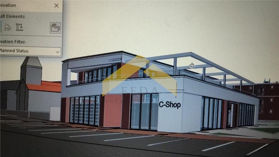 Spațiu comercial, de 400 mp, în Central