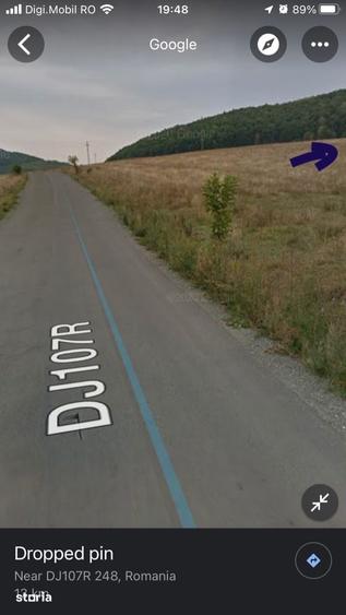 Teren de 1000 mp, în Ciurila
