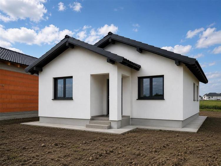 Casă cu 3 camere cu Teren 500 Mp în Cheresig