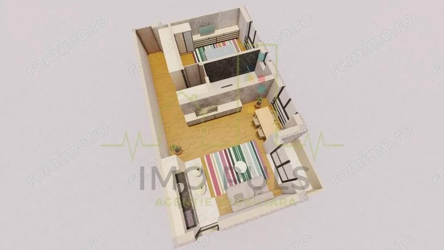Apartament cu 2 camere în Sânandrei