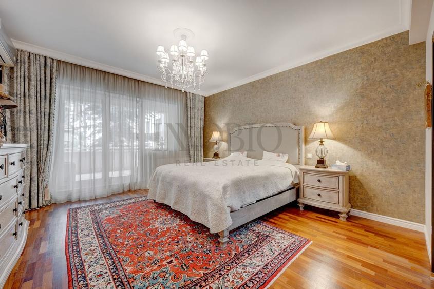 Apartament cu 4 camere, mobilat în Herăstrău