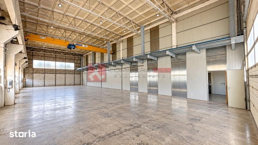 INVESTITIA HALA INDUSTRIALA 855 MP | POD RULANT 8 T. | 200 KWA | - 12