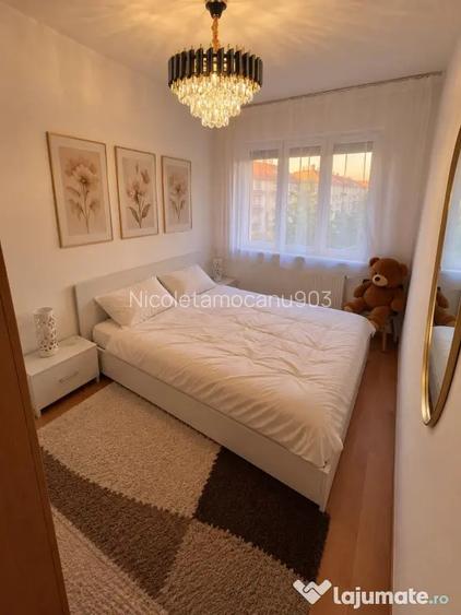 Inchiriez apartament cu 2 camere mobilat si utilat