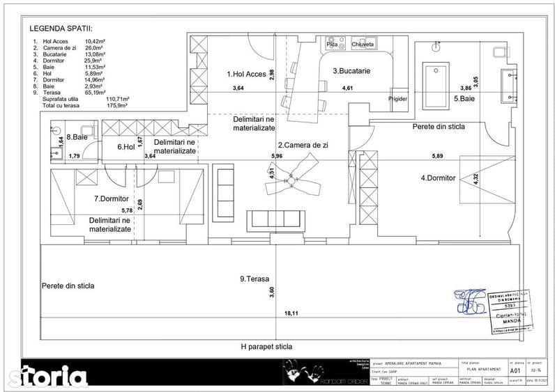 Apartament 3 camere, spatios cu terasa si vedere la lac 349000 euro - 18
