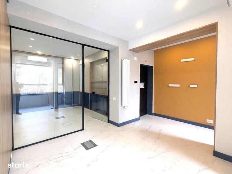 Apartament cu 3 camere semidecomandat în Dorobanți