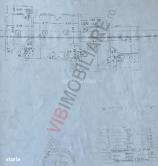 Apartament 4 camere Calea Vacaresti Palatul Copiilor Parc Tineretului